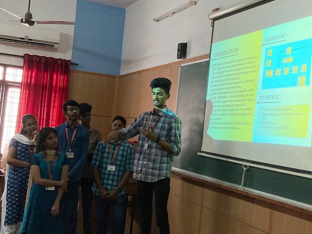 Kavach hackathon pitch, 2022-23